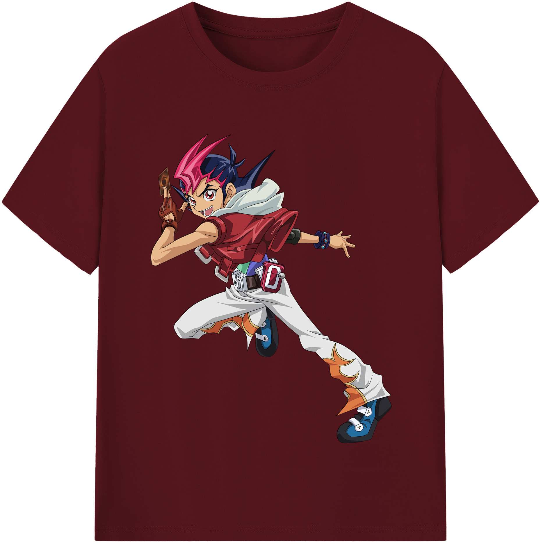 （画像用） 遊☆戯☆王 Yu-Gi-Oh! 綿100％半袖Tシャツ（フロントプリント）